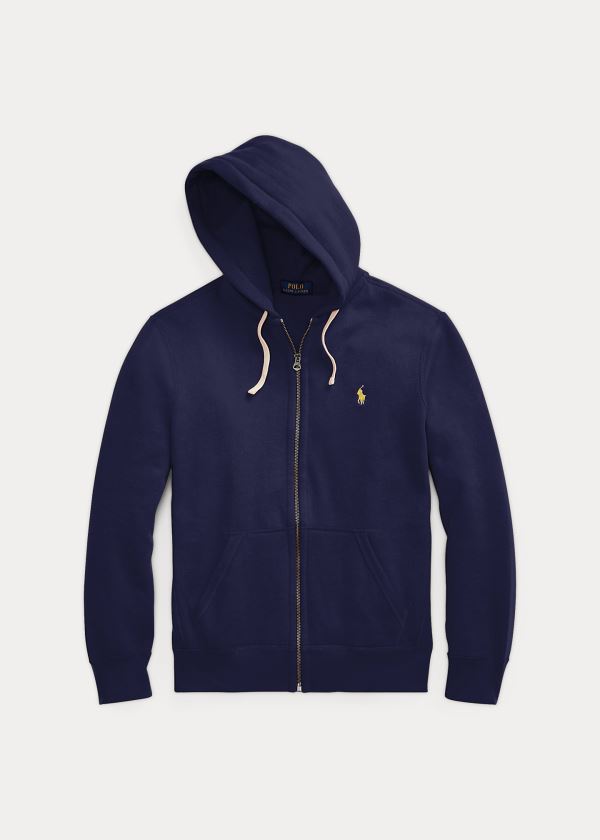 Polo Ralph Lauren Cotton-Blend-Fleece Hættetrøje Herre Danmark (YRSQF2657)